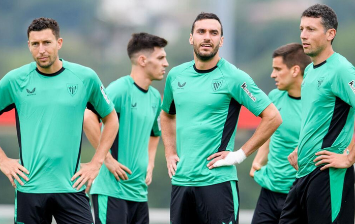 Nico Williams, baja en el entrenamiento del lunes