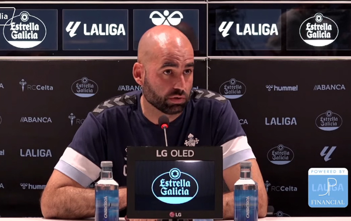 Claudio Giráldez confía en sellar la plaza europea y habla del Getafe y Carles Pérez