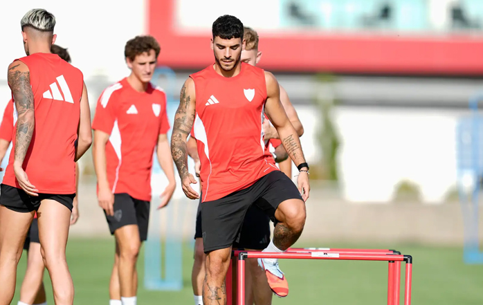Isaac Romero regresa al trabajo con el grupo y Alfon suma otra sesión